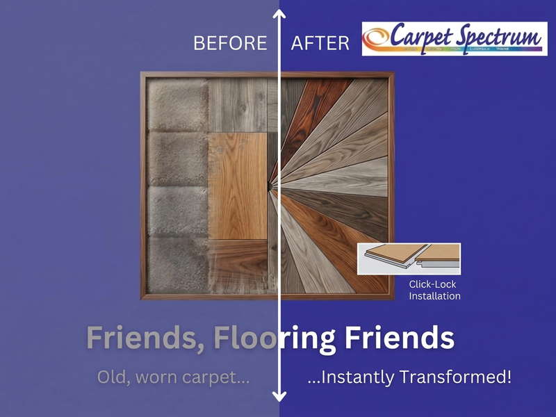 luxury vinyl flooring store in Maumee, OH